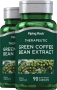 綠咖啡豆（含50%綠原酸） , 400 mg, 90 快速釋放膠囊, 2  瓶子