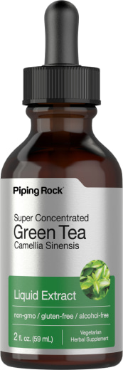 Extracto líquido de té verde, 2 fl oz (59 mL) Frasco con dosificador