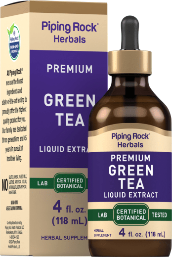 Tekući ekstrakt zelenog čaja, 4 fl oz (118 mL) Bočica s kapaljkom