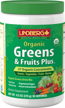 Greens & Fruits Plus Biologiques, 9.5 oz (270 g) Bouteille