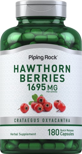 Hawthorn Berries, 1695 mg, 180 Quick Release Capsules