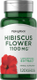 Flor de hibisco , 1100 mg, 120 Cápsulas de liberación rápida
