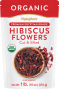 Flores de hibisco, cortadas y tamizadas (Orgánico), 1 lb (454 g) Bolsa