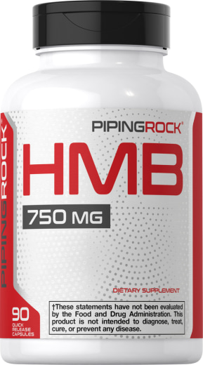 HMB , 750 mg (por dose), 90 Cápsulas de Rápida Absorção