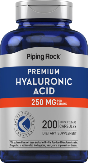 H-egyesített hialuronsav , 250 mg (adagonként), 200 Gyorsan oldódó kapszula
