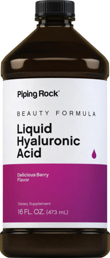 Hyaluronic Acid Liquid (Delicious Berry), 16 fl oz (473 mL) Bottle