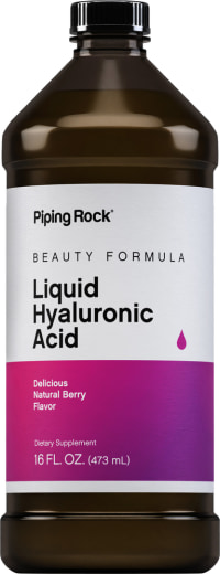 Hyaluronic Acid Liquid (Delicious Natural Berry), 16 fl oz (473 mL) Bottle
