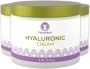 Hyaluron-Creme, 4 oz (113 g) Glas, 3  Gläser