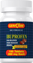 Ibuprofène 200 mg, Compare to Advil , 100 Comprimés