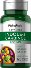Indole-3-Carbinol with Resveratrol, 200 mg, 120 Quick Release Capsules