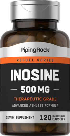 Inosine , 500 mg, 120 Pikaliukenevat kapselit