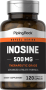 Inosine , 500 mg, 120 Snel afgevende capsules