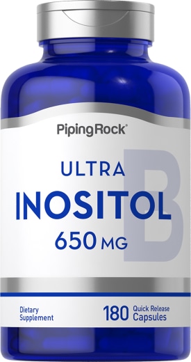 อิโนซิทอล , 650 mg, 180 แคปซูลแบบปล่อยตัวยาเร็ว