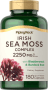 Ierse zeemos-complex met blaaswier en kliswortel, 2250 mg (per portie), 180 Snel afgevende capsules