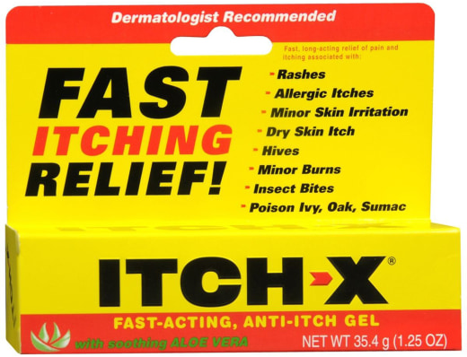 Gel anticomezón Itch-x, 1.25 oz (35 g) Tubo