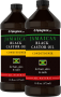 Jamajski czarny olejek rycynowy, 16 fl oz (473 mL) Butelka, 2  Butelki
