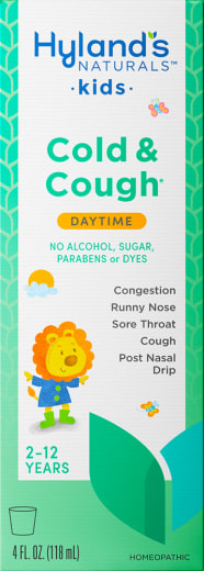 Resfriado e Tosse Cold & Cough Kids, 4 fl oz (118 mL) Frasco