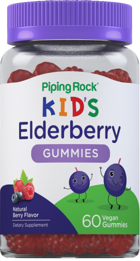 Kids Elderberry (Berry), 60 Vegan Gummies