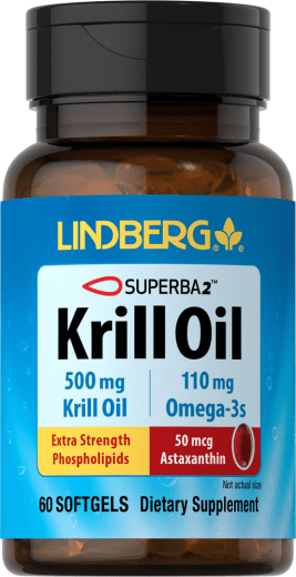 Krillolaj , 500 mg, 60 Puha gél