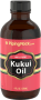 Kukui Nut Oil 100% Pure Cold Pressed, 4 fl oz (118 mL) Bottle