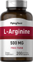 L-Arginine, 500 mg, 200 Quick Release Capsules