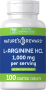 L-Arginine HCL, 1000 mg (per serving), 100 Coated Caplets