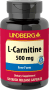 L-carnitina , 500 mg, 120 Cápsulas de Rápida Absorção