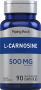 L-Carnosina , 500 mg (por dose), 90 Cápsulas de Rápida Absorção