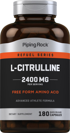 L-Citrulline, 2400 mg, 180 Quick Release Capsules