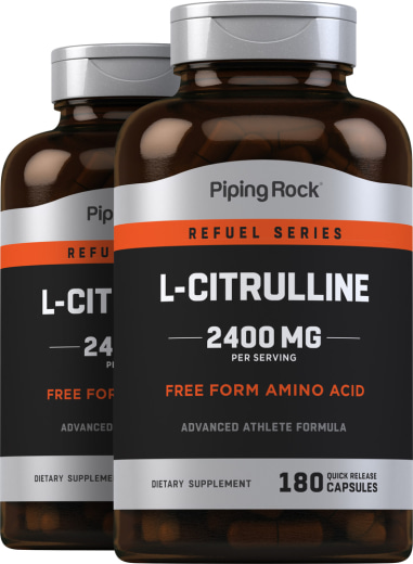L-Citrulline, 2400 mg, 180 Quick Release Capsules, 2  Bottles