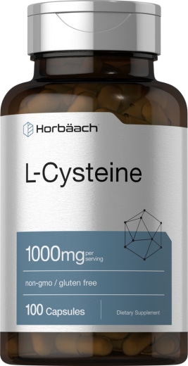 L Cysteine, 1000 mg, 100 Capsules