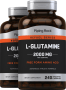 L-Glutamin, 2000mg (pro Portion), 240 Kapseln mit schneller Freisetzung, 2  Flaschen