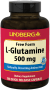 L-glutamin, 500 mg, 300 Kapsler for hurtig frigivelse