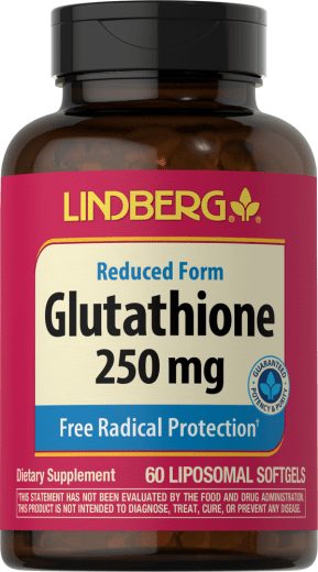 L-Glutatión (reducido), 250 mg, 60 Cápsulas blandas liposomales