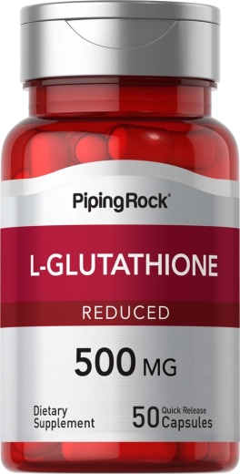 L-Glutathion (reduziert), 500 mg, 50 Kapseln mit schneller Freisetzung