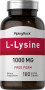 L-lisina (forma livre), 1000 mg, 180 Comprimidos oblongos revestidos