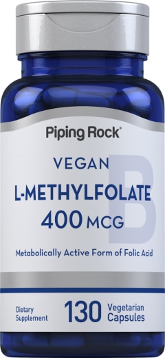 Comprimidos L-Methifolato 1000 mcg, 400 mcg, 130 Cápsulas vegetarianas