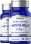 Comprimidos de L-metilfolato, 1000 mcg, 7.5 mg, 60 Cápsulas de liberación rápida, 2  Botellas/Frascos