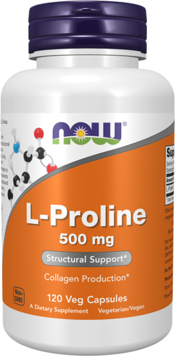 L-Prolin , 500 mg, 120 Vegetarische Kapseln
