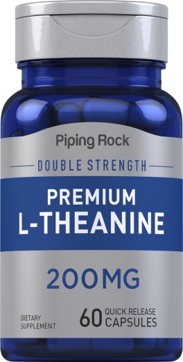 L-Theanine , 200 mg, 60 Snel afgevende capsules