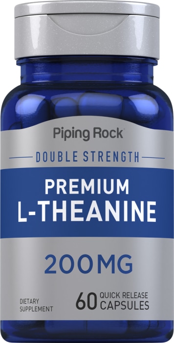 L-Theanine, 200 mg, 60 Gélules à libération rapide