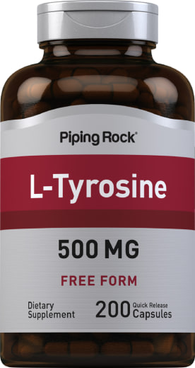L-tyrosin , 500 mg, 200 Snabbverkande kapslar
