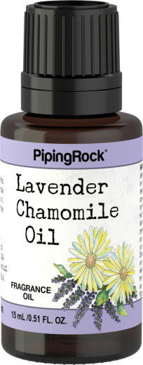 Minyak Wangian Kamomil Lavender, 1/2 fl oz (15 mL) Botol Penitis