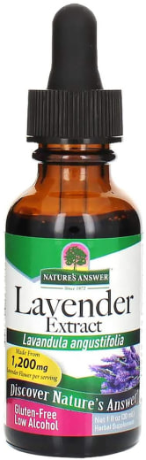Lavender Flower Liquid Extract, 1 fl oz (30 mL) Dropper Bottle