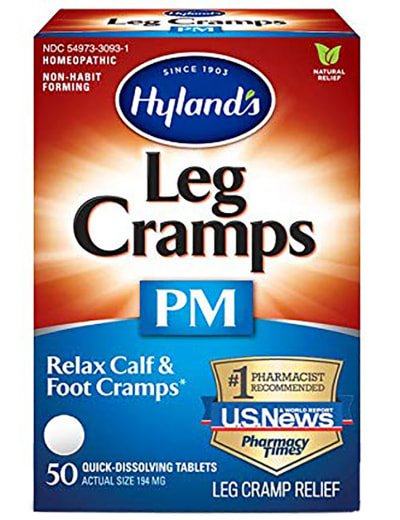 Leg Cramp PM, rimedio omeopatico per crampi notturni, 50 Compresse