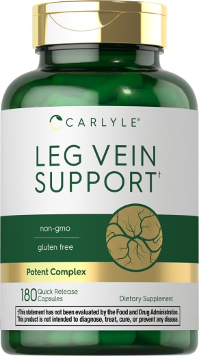 Leg Vein Support, 180 Cápsulas de liberación rápida