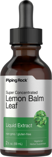 Ekstrak Cecair Campuran Sistem Saraf Balsam Lemon, 2 fl oz (59 mL) Botol Penitis