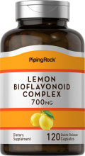 Bioflavonoïdes de citron, 700 mg, 120 Gélules à libération rapide
