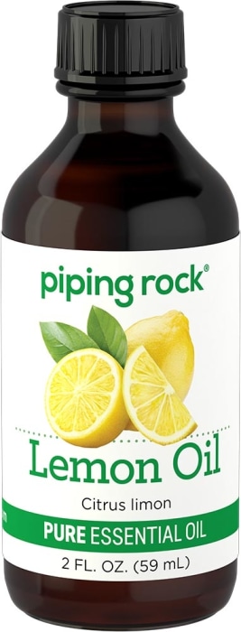 Lemon Pure Essential Oil (GC/MS Tested), 2 fl oz (59 mL) Bottle