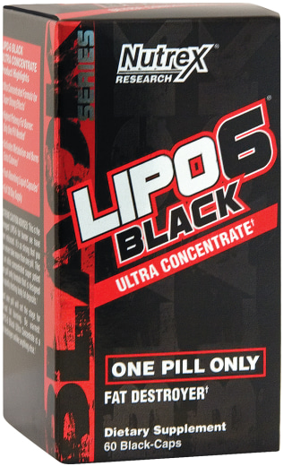 Ultra-concentrado Lipo 6 Black, 60 Cápsulas